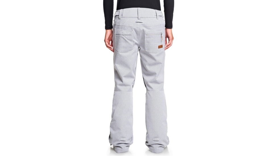 Roxy Nadia Pants - Womens, Heather Grey, Large, ERJTP03087-SJEH-L