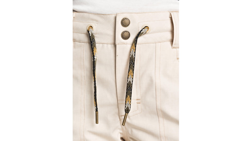 Roxy Nadia Pants - Womens, Oyster Gray, Large, ERJTP03087-TFN0-L