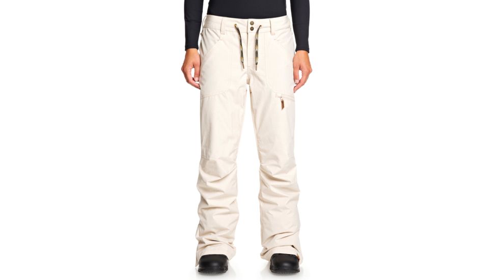 Roxy Nadia Pants - Womens, Oyster Gray, Large, ERJTP03087-TFN0-L