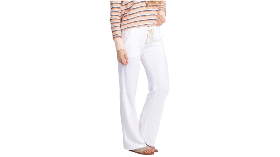 Roxy Oceanside Pant - Womens, Sea Salt, Medium, ARJNP03006-WBB0-M