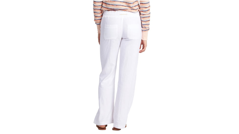 Roxy Oceanside Pant - Womens, Sea Salt, Medium, ARJNP03006-WBB0-M