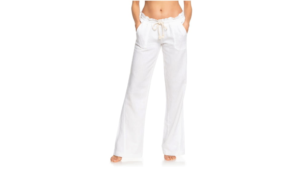 Roxy Oceanside Pant - Womens, Sea Salt, Medium, ARJNP03006-WBB0-M