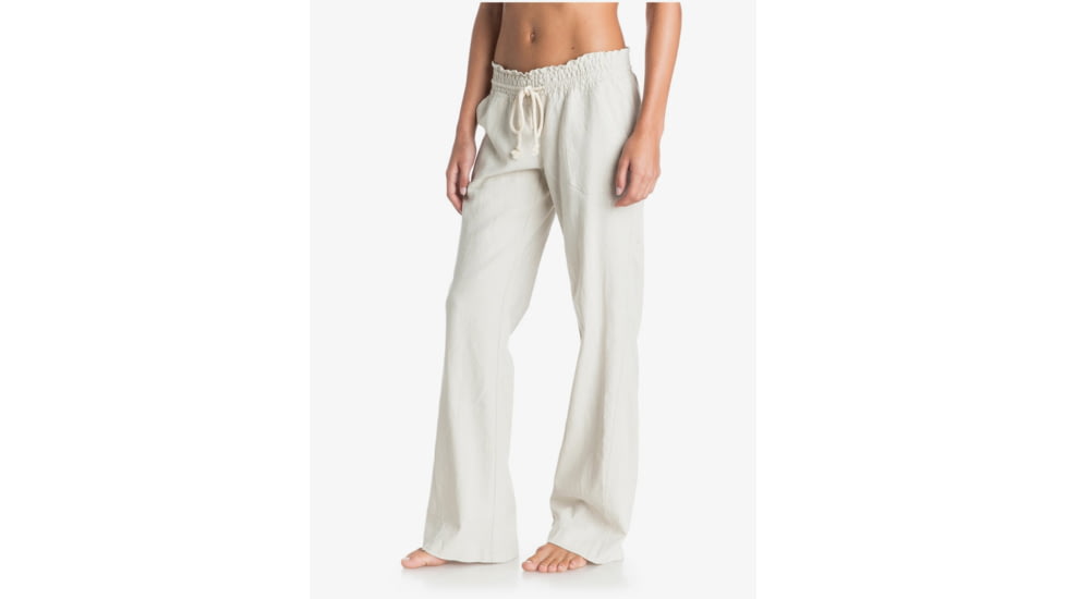 Roxy Oceanside Pant - Womens, Stone, Large, ARJNP03006-SEZ0-L