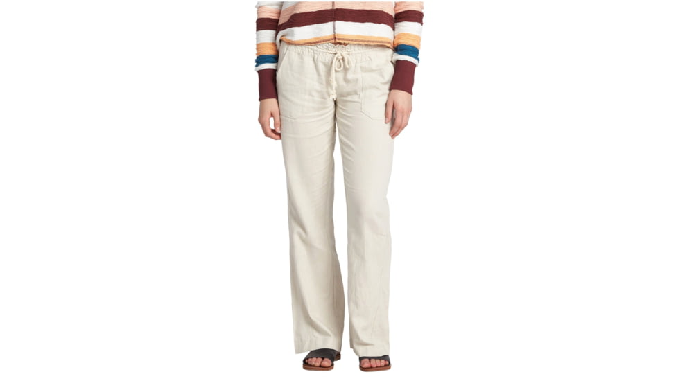 Roxy Oceanside Pant - Womens, Stone, Large, ARJNP03006-SEZ0-L