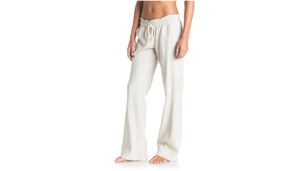 Roxy Oceanside Pant - Womens, Stone, Medium, ARJNP03006-SEZ0-M