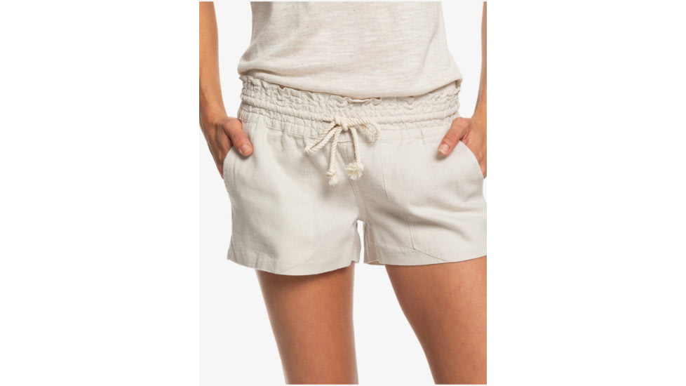 Roxy Oceanside Short - Womens, Stone, Large, ARJNS03007-SEZ0-L