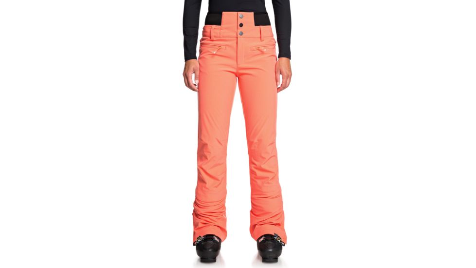 Roxy Rising High Pants - Womens, Living Coral, Medium, ERJTP03085-MJL0-M