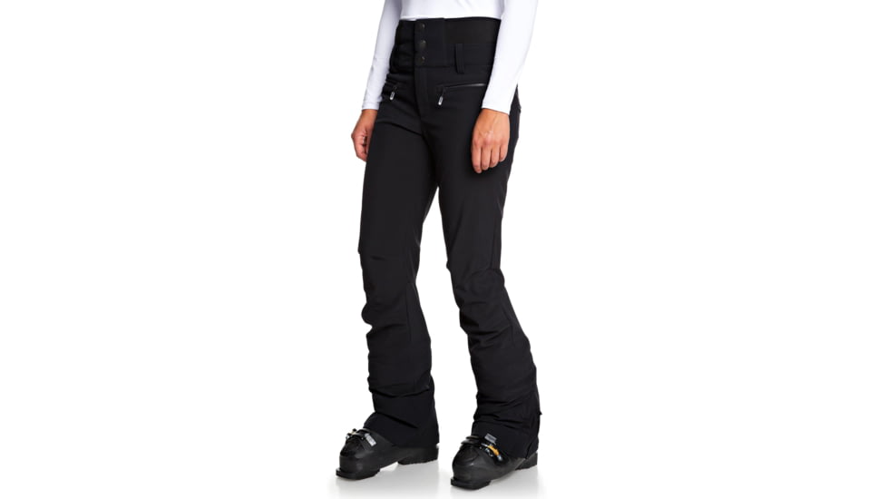 Roxy Rising High Pants - Womens, True Black, Small, ERJTP03085-KVJ0-S