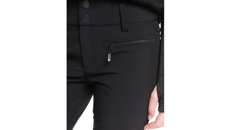 Roxy Rising High Pants - Womens, True Black, Small, ERJTP03085-KVJ0-S