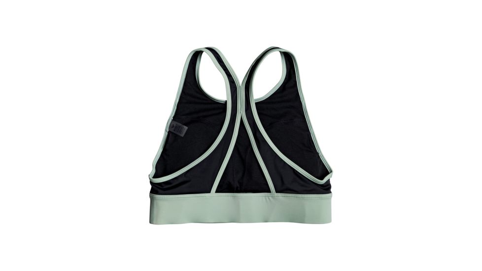 Roxy Fitness Pt Crop Top Bra - Women's, True Black Beetle Stripes, Medium, ERJX303976-KVJ5-M