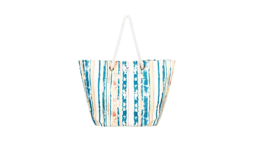 Roxy Sunseeker 30L Straw Beach Bag - Womens, Bright White River, One Size, ERJBT03137-WBB4-1sz