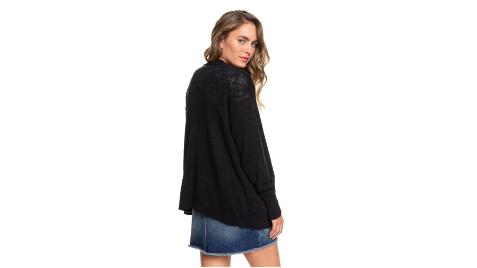 Roxy Valley Shades Cardigan - Womens, Anthracite, Medium, ERJSW03391-KVJ0-M