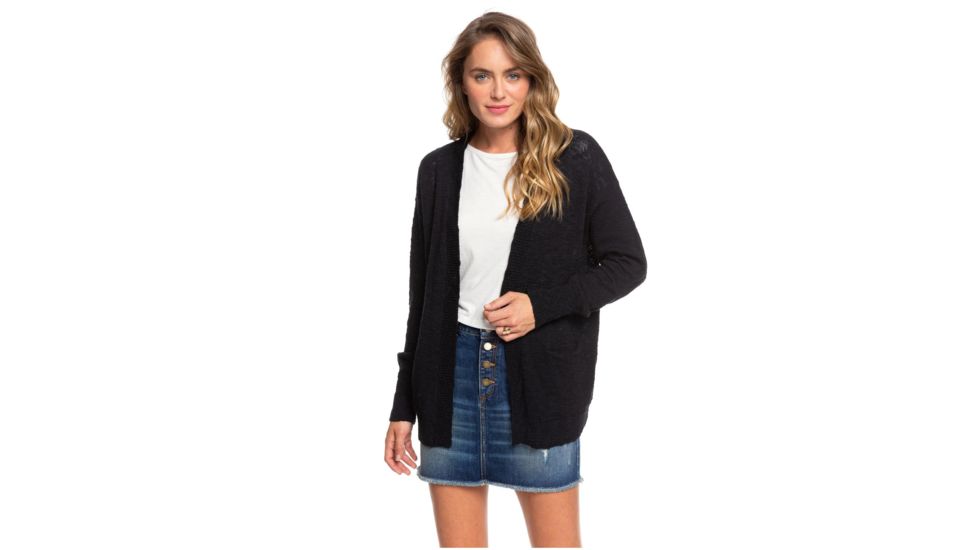 Roxy Valley Shades Cardigan - Women's, Anthracite, Medium, ERJSW03391-KVJ0-M