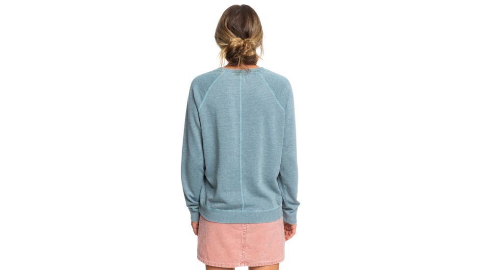 Roxy Wishing Away Sweater - Womens, Trooper, Small, ERJFT04094-BLN0-S