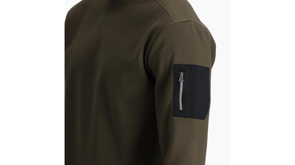 Royal Robbins Arete Crew - Mens, Black Olive, 2XL, Y418002376XXL