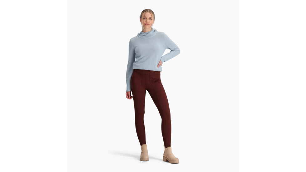 Royal Robbins Backcountry Pro Winter Legging - Womens, Dark Mahogany, Small, Y314005160S