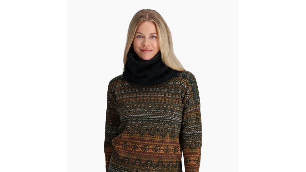 Royal Robbins Baylands Cowl Scarf - Womens, Jet Black, One size, Y591042037One size