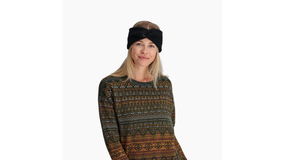 Royal Robbins Baylands Reversible Headband - Womens, Jet Black, One size, Y591040037One size