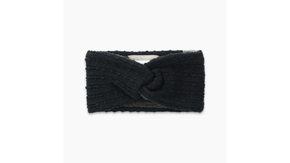 Royal Robbins Baylands Reversible Headband - Womens, Jet Black, One size, Y591040037One size