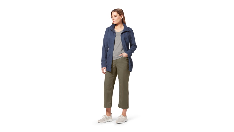 Royal Robbins Billy Goat II Crop Pant - Womens, Everglade, 16, Y624009-Everglade-16