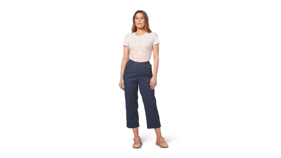 Royal Robbins Billy Goat II Crop Pant - Womens, Navy, 8, Y624009-Navy-8