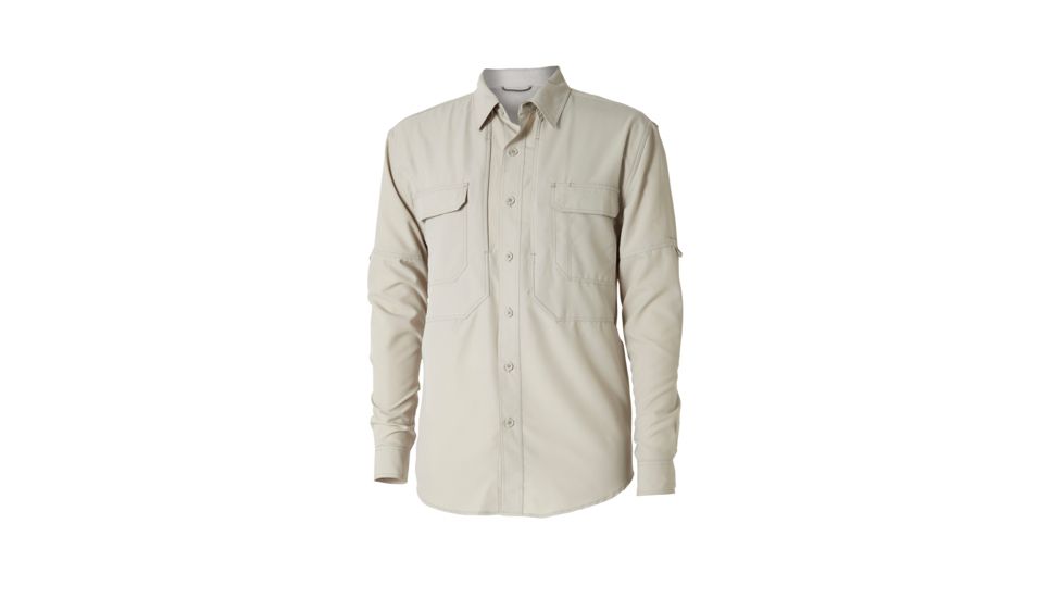 Royal Robbins Bug Barrier Expedition Men's Long Sleeve Shirt, Soapstone, L 42199-SOAPSTONE-L