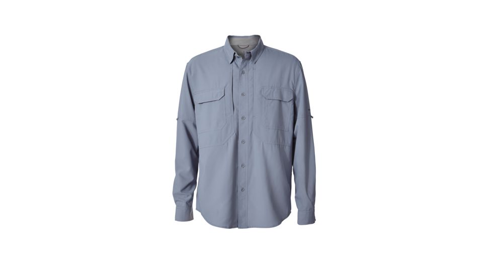 Royal Robbins Bug Barrier Expedition Men's Long Sleeve Shirt, Tradewinds, M 42199-TRADEWINDS-M