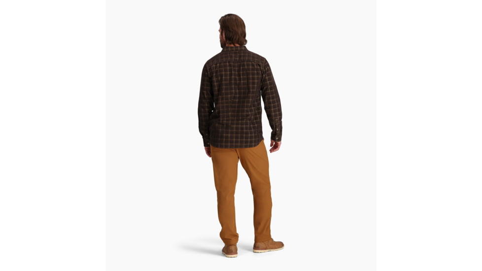 Royal Robbins Covert Cord Organic Cotton Long Sleeve - Mens, Java Pioneer Pld, Large, Y722019205L