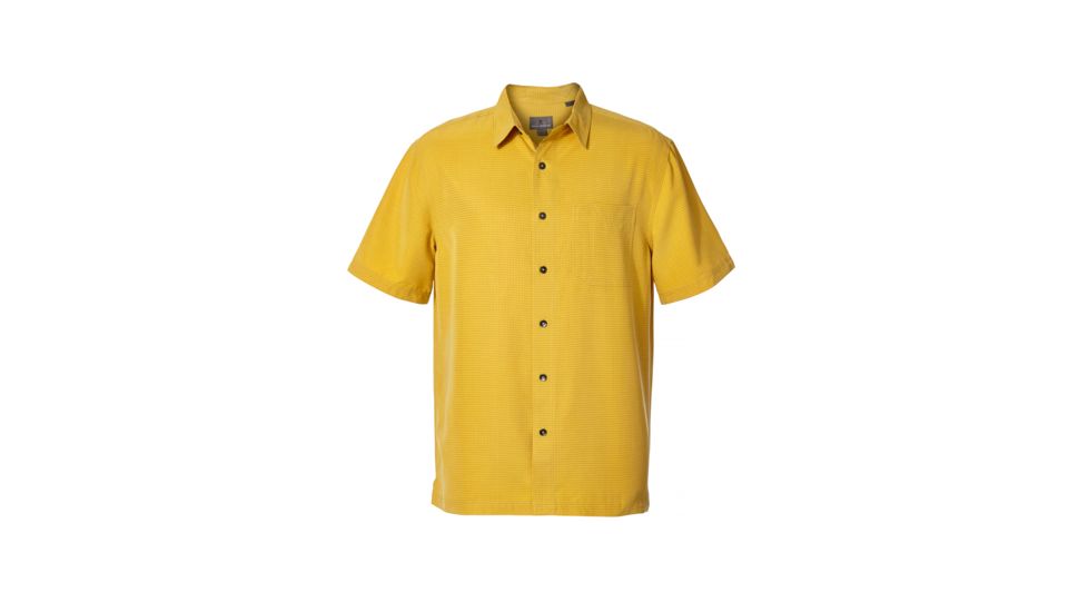 Royal Robbins Desert Pucker Dry Men's Short Sleeve Shirt, Bamboo, L 71200-BAMBOO-L