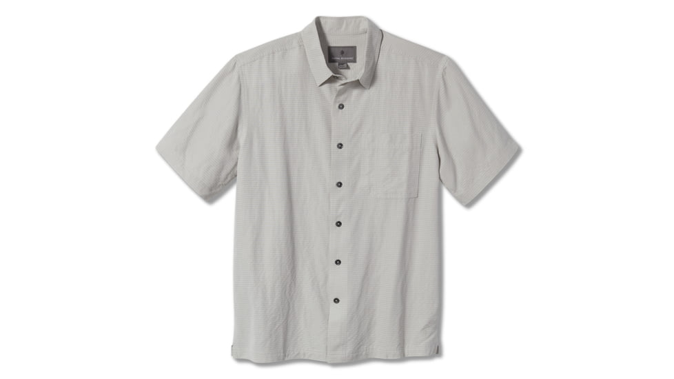 Royal Robbins Desert Pucker Dry Mens Short Sleeve Shirt, Sand Dollar, L, Y71200-Sand Dollar-L