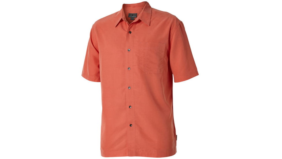 Royal Robbins Desert Pucker Short Sleeve - Men's-Guava-Large