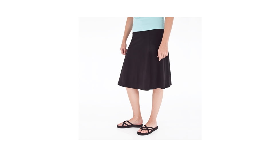 Royal Robbins Essential Rollover Skirt - Women's-Jet Black-X-Small