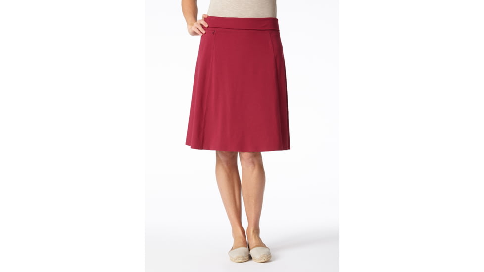Royal Robbins Essential Rollover Skirt - Women's-Raspberry-Large