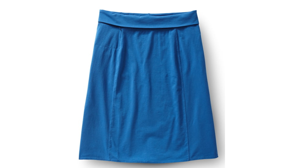 Essential Rollover Skirt - Womens-Dark Lapis-Large