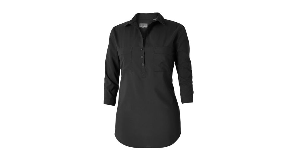 Royal Robbins Expedition Chill Stretch Women's Tunic, Jet Black, XL 32131-JET BLACK-XL