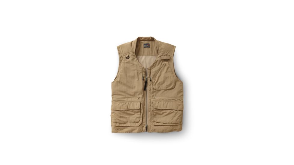 Field Guide Vest - Mens-Khaki-Medium