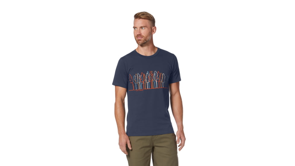 Royal Robbins Forest Tee - Mens, Navy, Small, Y711032-728-S