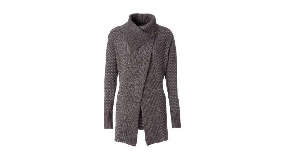 Royal Robbins Frost Cardigan - Women's, Pewter, Small, 67495-732-S