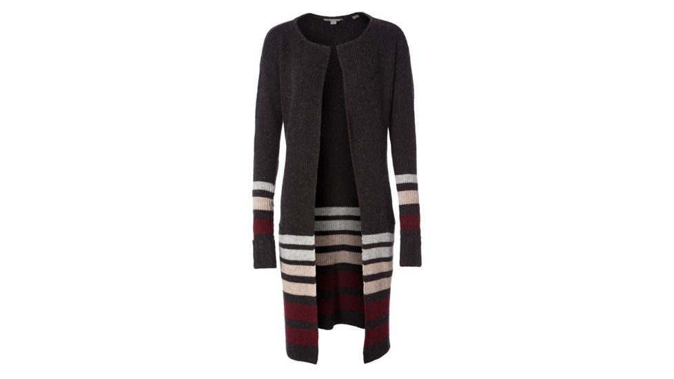 Royal Robbins Highlands Wrap Cardigan - Womens, Charcoal, Extra Small, 39037-18-XS