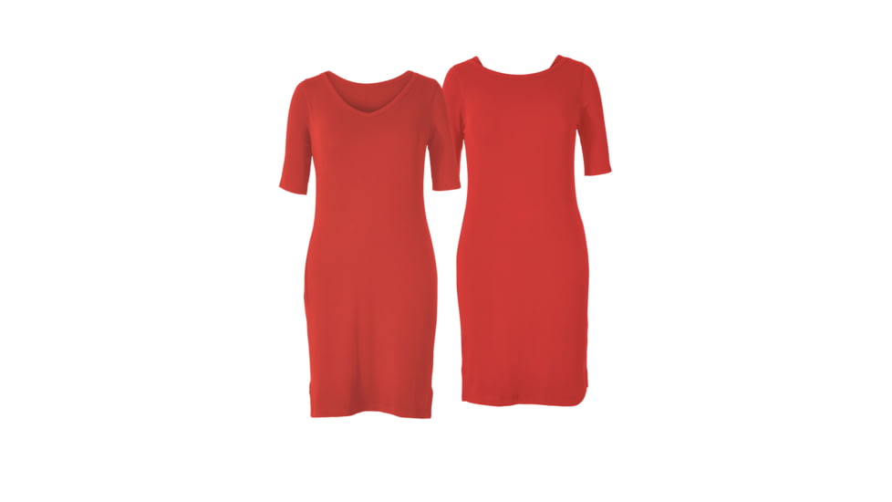 Royal Robbins Kickback To Front Dress, Flame, Flame, L 66206-FLAME-L