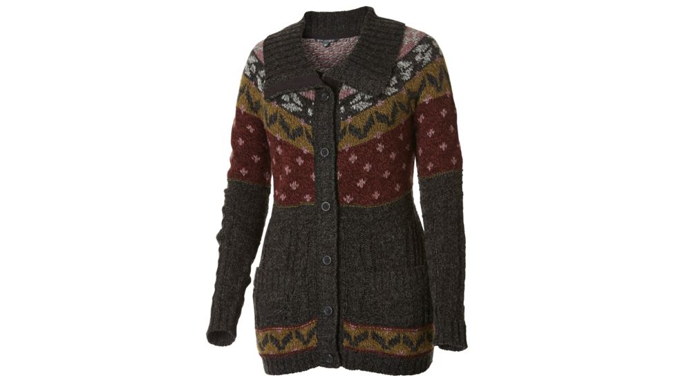 Royal Robbins Mystic Button Cardigan Sweater - Women's-Obsidian-Medium