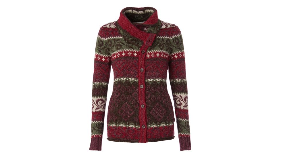 Royal Robbins Mystic Canyon Cardi Knit Sweater - Womens, Rumba Red, Small, 37179-505-S