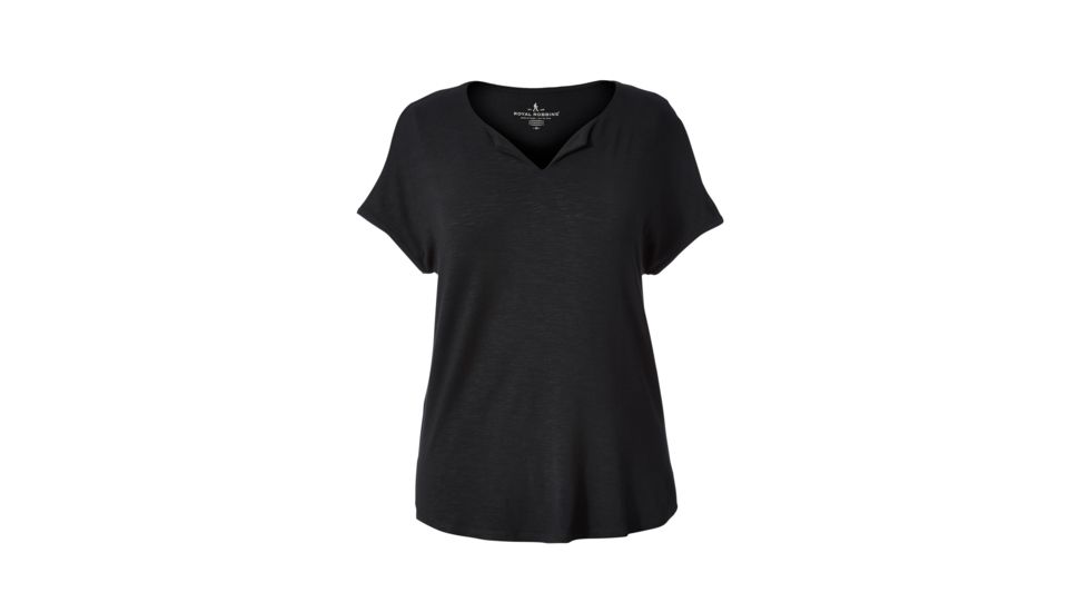 Royal Robbins Noe Cap Sleeve Women's Top, Jet Black, XS 31443-JET BLACK-XS
