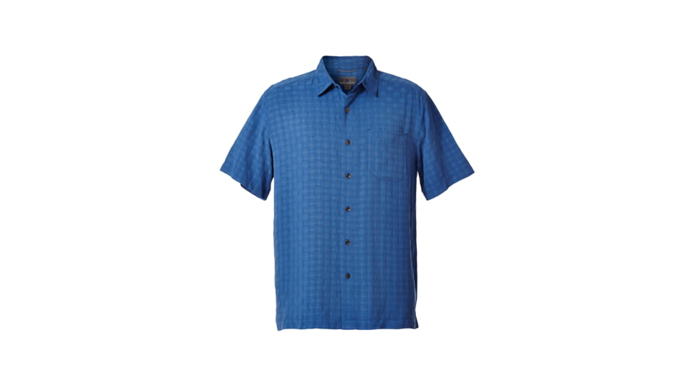 Royal Robbins San Juan Dry Men's Short Sleeve Shirt, Abyss, S 71918-ABYSS-S