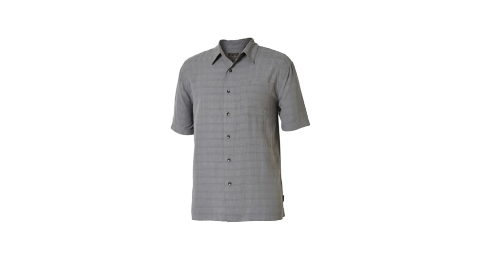 Royal Robbins San Juan Dry Men's Short Sleeve Shirt, Lt Pewter, S 71918-LT PEWTER-S