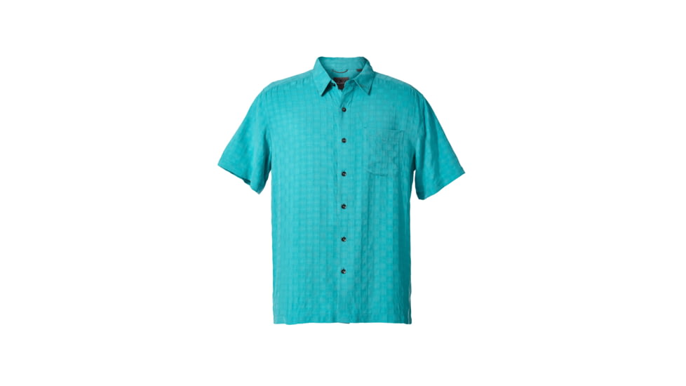 Royal Robbins San Juan Dry Men's Short Sleeve Shirt, Viridian Green, L 71918-VIRIDIAN GREEN-L
