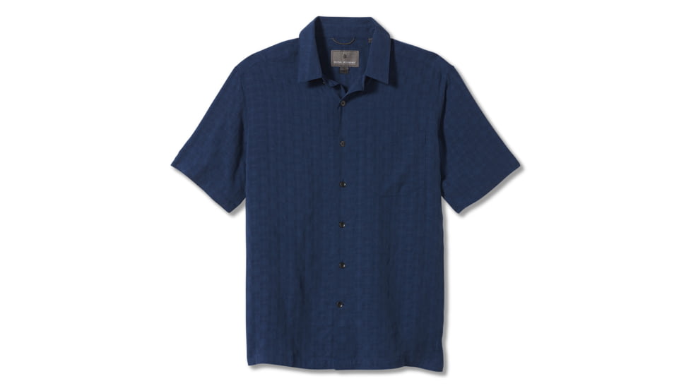 Royal Robbins San Juan Dry Mens Short Sleeve Shirt, Twilight Blue, XL, Y71918-Twilight Blue-XL