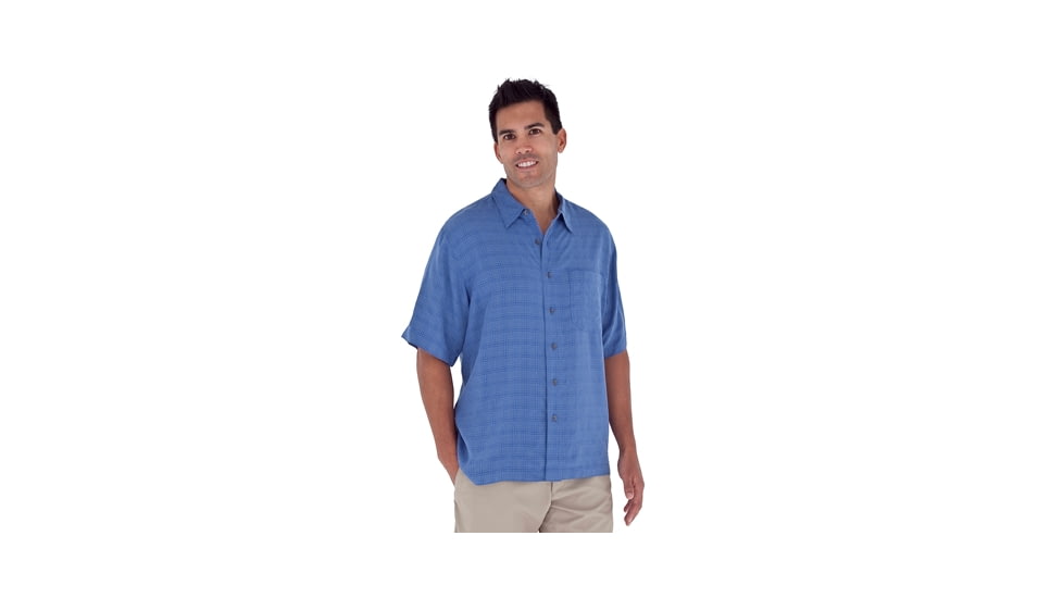 Royal Robbins San Juan Short Sleeve - Men's-Bay Blue-Medium