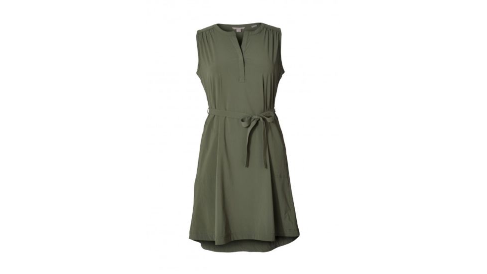 Royal Robbins Spotless Traveler Tank Dress, Bayleaf, Bayleaf, 10 36121-BAYLEAF-10