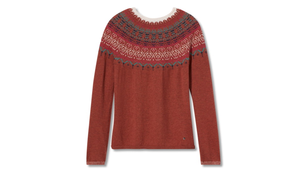 Royal Robbins Westlands Fairisle Crew - Womens, Rustic Muir Pt, Medium, Y317027992M
